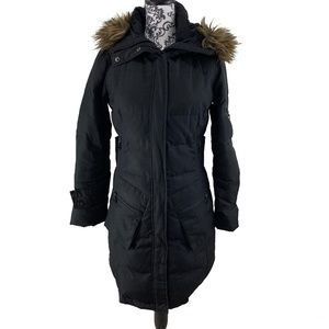 SALE! Calvin Klein Puffer Coat Black Size XS